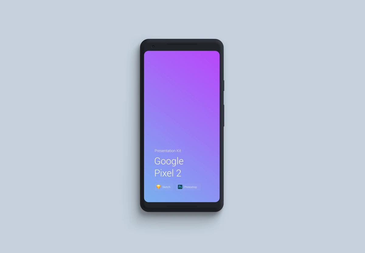 Google Pixel 2 Mockup